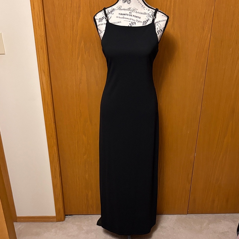 All that Jazz Classic Black Maxi Dress